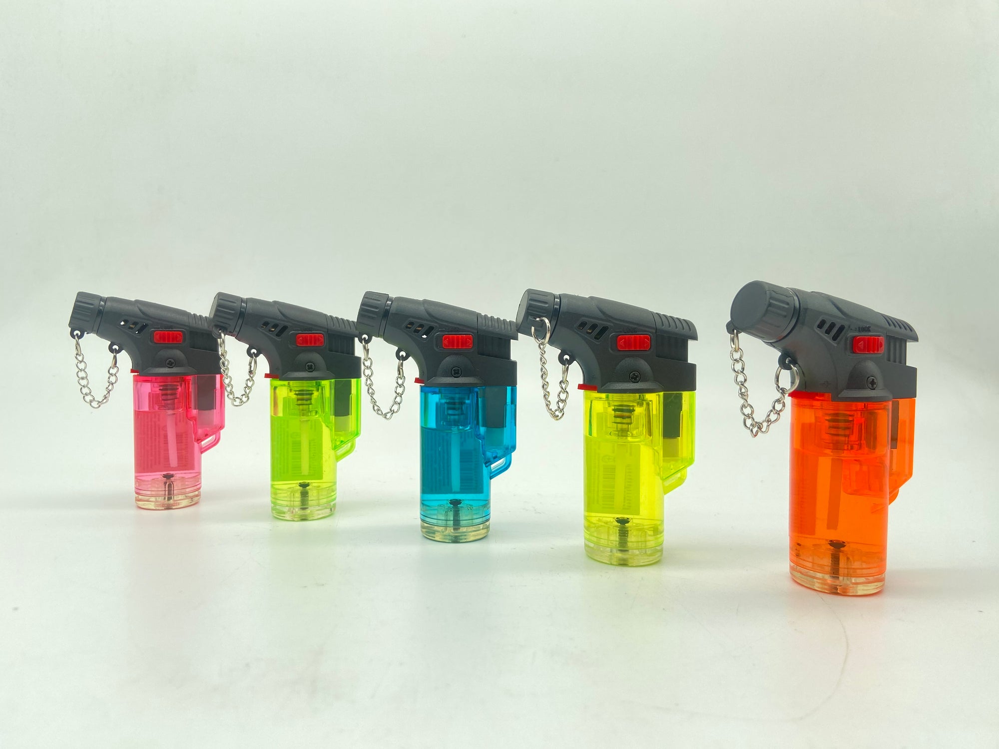 Encendedor Tipo Soplete Recargable con Llama Turbo 20X