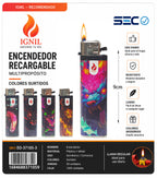 Encendedor Clásico con Diseño Artístico 50X