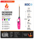Encendedor de Cocina con Gatillo de Seguridad y Diseño Colorido 20X