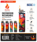 Encendedor Clásico con Diseño Artístico 50X