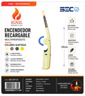 Encendedor de Cocina Multiusos con Mango Ergonómico Doblable 24X